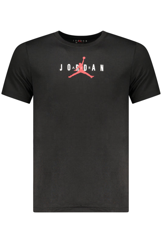 JORDAN T-SHIRT MANICHE CORTE BAMBINO NERO