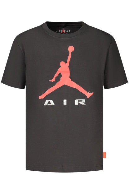 JORDAN T-SHIRT MANICHE CORTE BAMBINO NERO