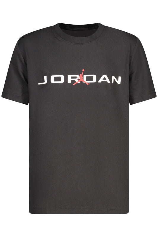 JORDAN T-SHIRT MANICHE CORTE BAMBINO NERO