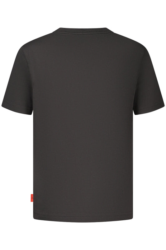 JORDAN T-SHIRT MANICHE CORTE BAMBINO NERO