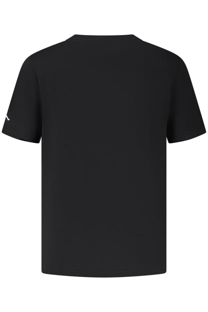 JORDAN T-SHIRT MANICHE CORTE BAMBINO NERO