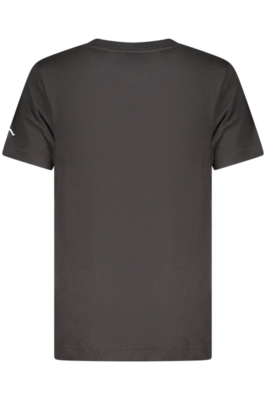 JORDAN T-SHIRT MANICHE CORTE BAMBINO NERO