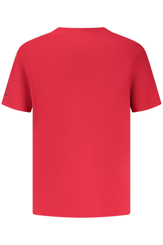 JORDAN T-SHIRT MANICHE CORTE BAMBINO ROSSO