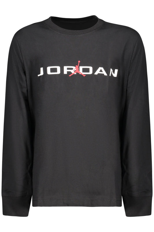 JORDAN T-SHIRT MANICHE LUNGHE BAMBINO NERO