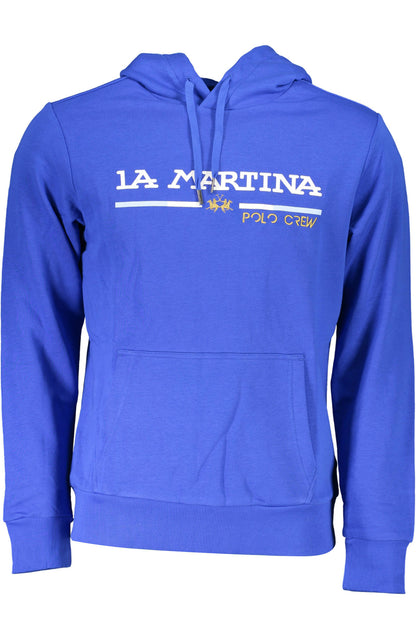 LA MARTINA FELPA SENZA ZIP UOMO BLU