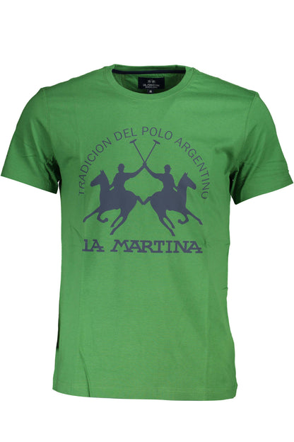 LA MARTINA T-SHIRT MANICHE CORTE UOMO