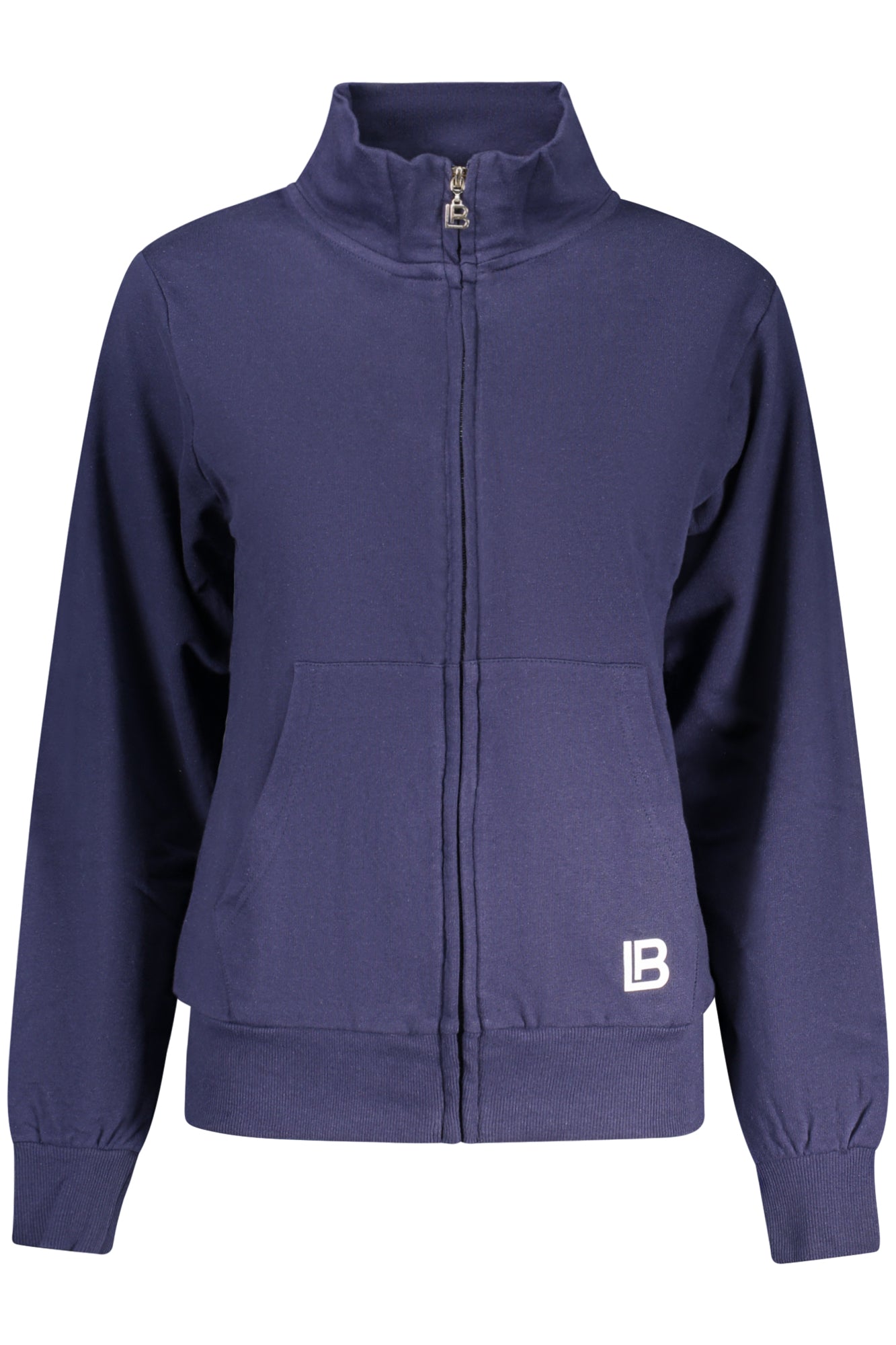 LAURA BIAGIOTTI FELPA CON ZIP DONNA BLU