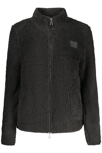 LAURA BIAGIOTTI FELPA CON ZIP DONNA NERO