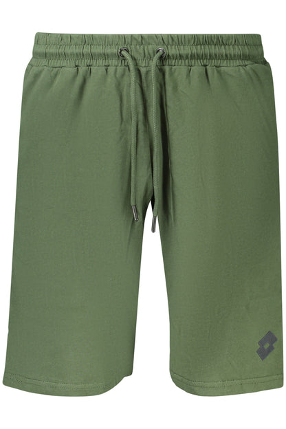 LOTTO PANTALONE BERMUDA UOMO VERDE