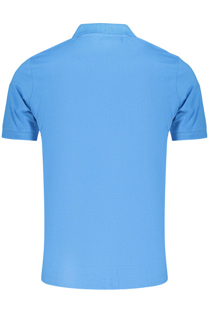 LOTTO POLO MANICHE CORTE UOMO AZZURRO