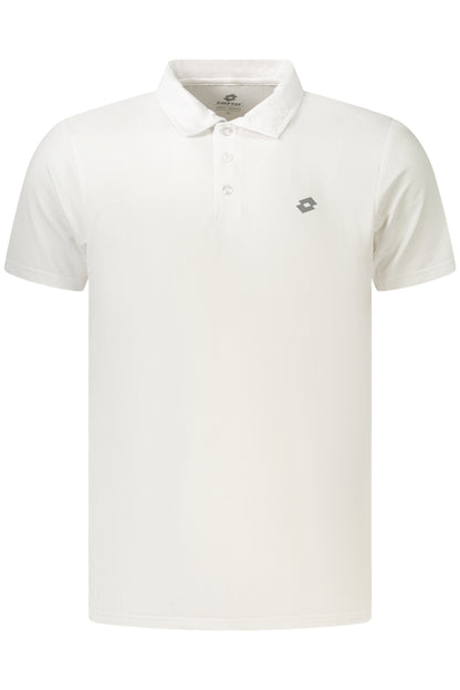 LOTTO POLO MANICHE CORTE UOMO BIANCO