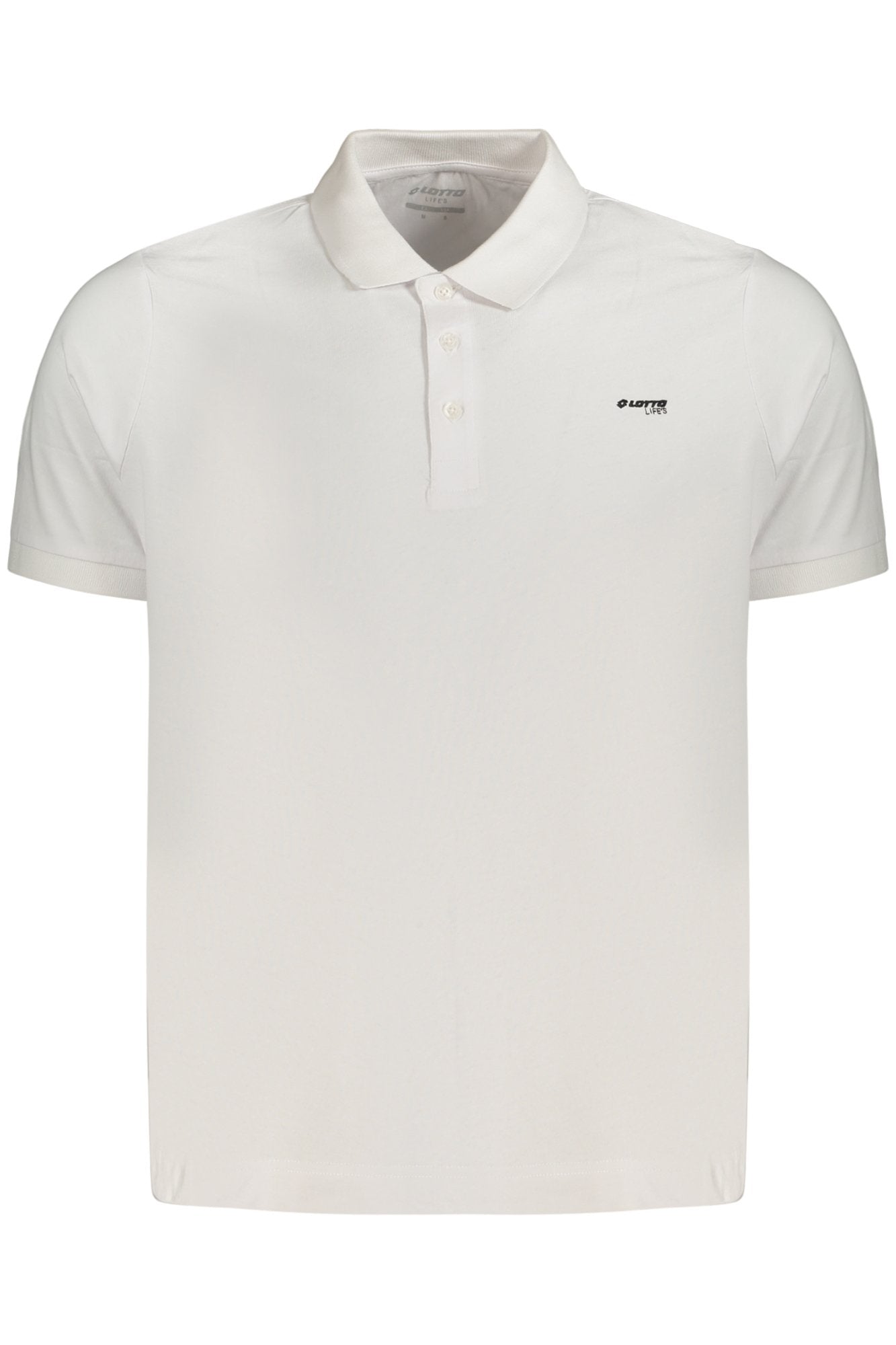 LOTTO POLO MANICHE CORTE UOMO BIANCO