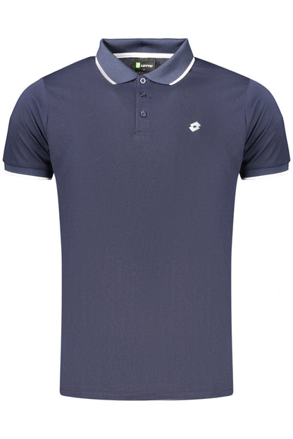 LOTTO POLO MANICHE CORTE UOMO BLU