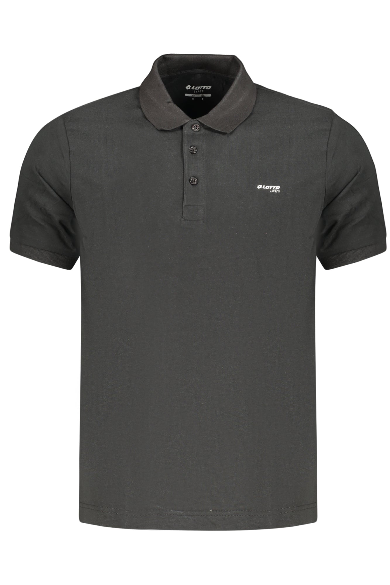 LOTTO POLO MANICHE CORTE UOMO NERO