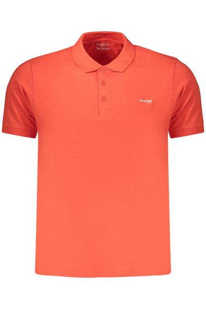 LOTTO POLO MANICHE CORTE UOMO ROSSO