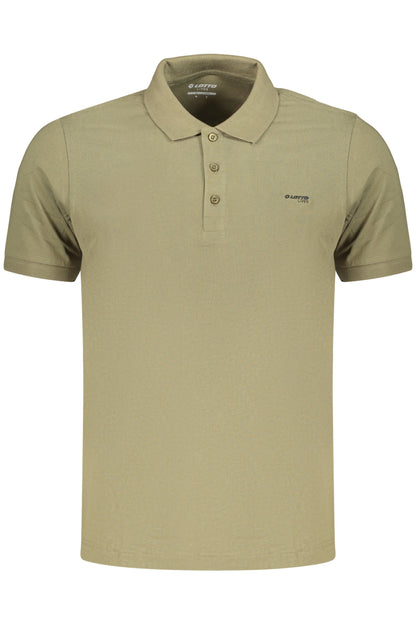 LOTTO POLO MANICHE CORTE UOMO VERDE