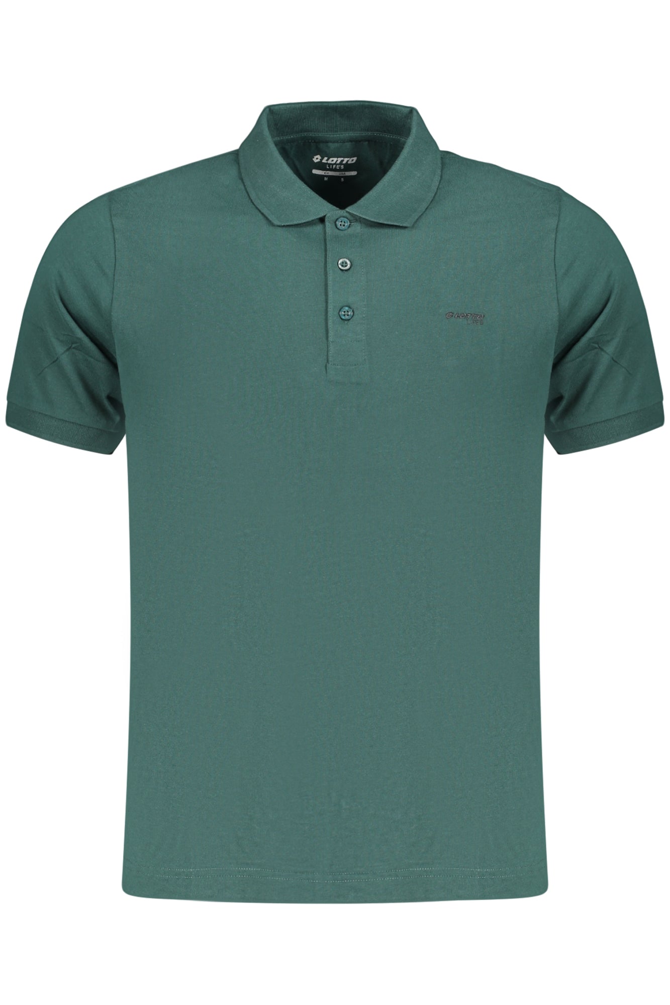LOTTO POLO MANICHE CORTE UOMO VERDE