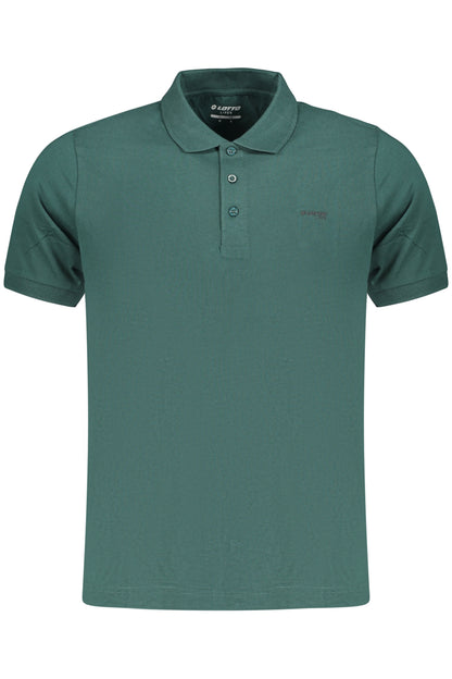 LOTTO POLO MANICHE CORTE UOMO VERDE