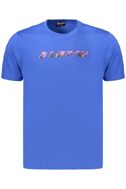 LOTTO T-SHIRT MANICHE CORTE UOMO BLU
