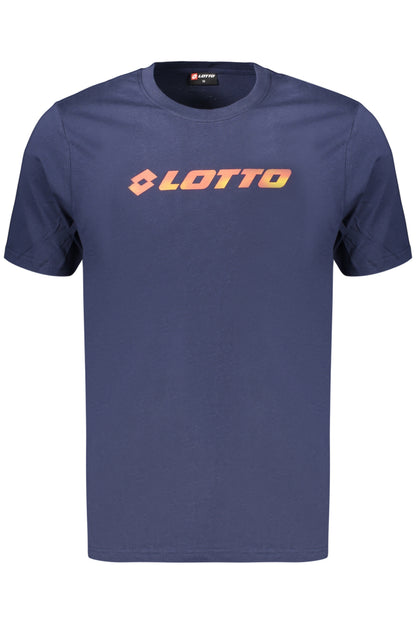 LOTTO T-SHIRT MANICHE CORTE UOMO BLU