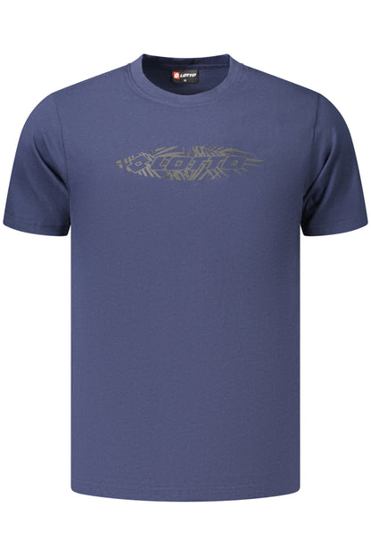 LOTTO T-SHIRT MANICHE CORTE UOMO BLU