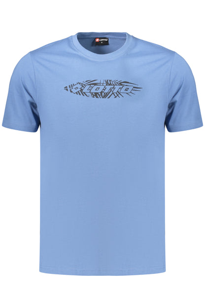 LOTTO T-SHIRT MANICHE CORTE UOMO BLU