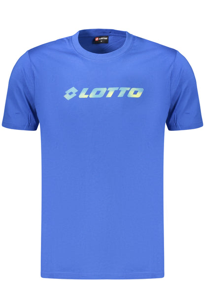 LOTTO T-SHIRT MANICHE CORTE UOMO BLU