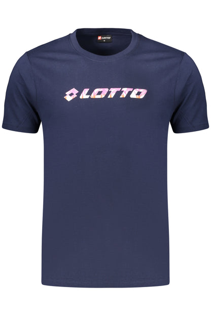 LOTTO T-SHIRT MANICHE CORTE UOMO BLU
