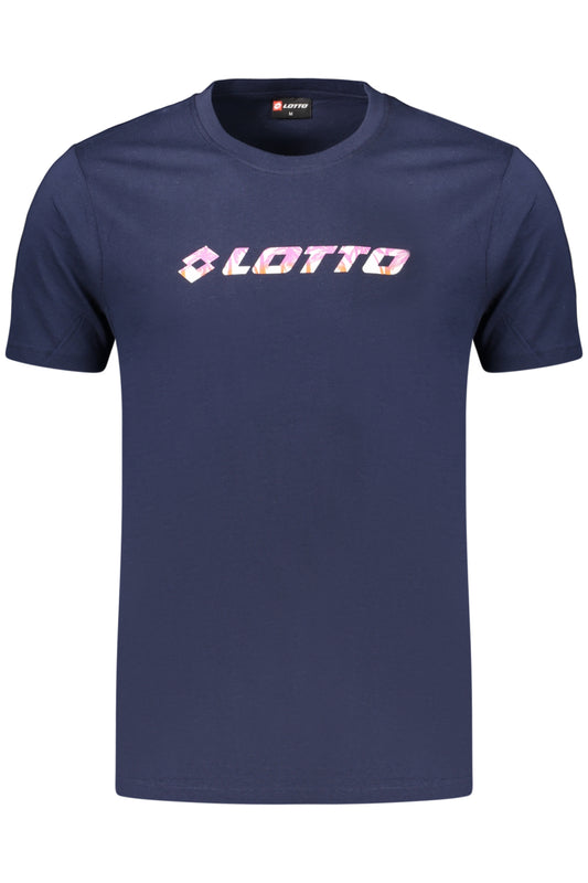 LOTTO T-SHIRT MANICHE CORTE UOMO BLU