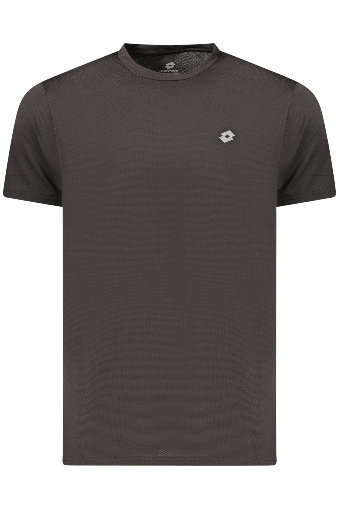 LOTTO T-SHIRT MANICHE CORTE UOMO NERO