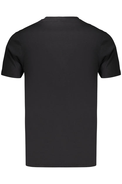 LOTTO T-SHIRT MANICHE CORTE UOMO NERO