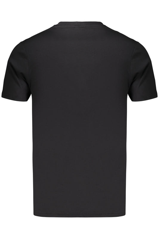 LOTTO T-SHIRT MANICHE CORTE UOMO NERO