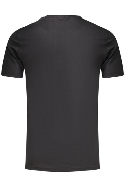 LOTTO T-SHIRT MANICHE CORTE UOMO NERO