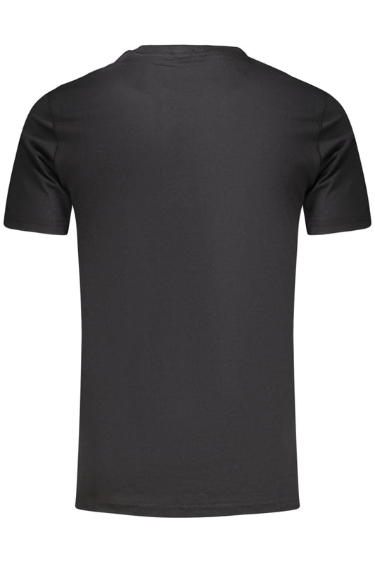 LOTTO T-SHIRT MANICHE CORTE UOMO NERO