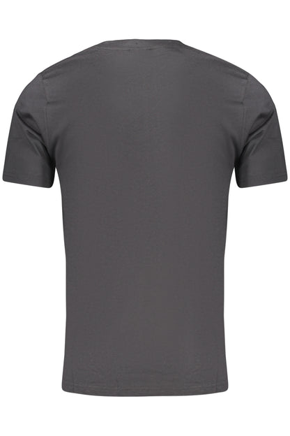 LOTTO T-SHIRT MANICHE CORTE UOMO NERO