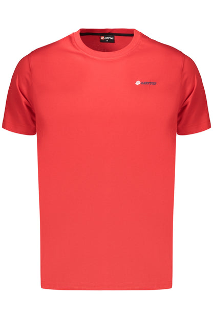 LOTTO T-SHIRT MANICHE CORTE UOMO ROSSO