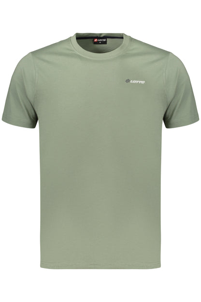 LOTTO T-SHIRT MANICHE CORTE UOMO VERDE