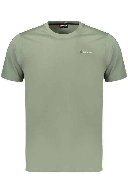 LOTTO T-SHIRT MANICHE CORTE UOMO VERDE