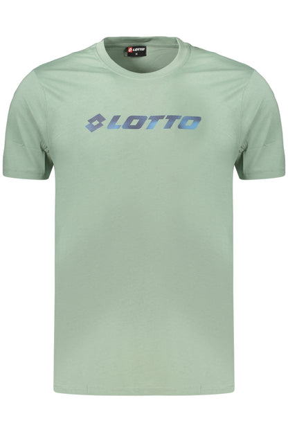 LOTTO T-SHIRT MANICHE CORTE UOMO VERDE
