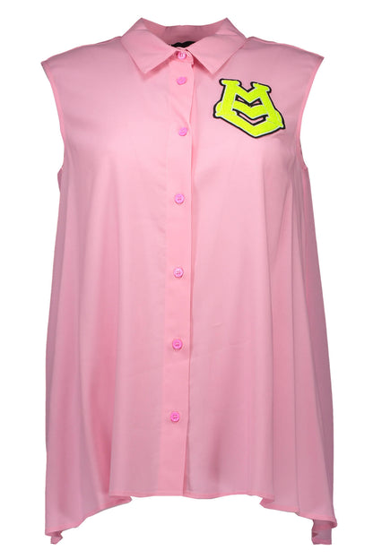 LOVE MOSCHINO CAMICIA SENZA MANICHE DONNA