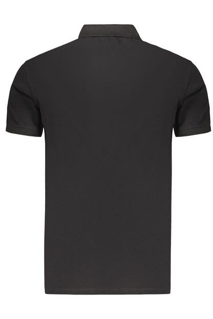 MARINA MILITARE POLO MANICHE CORTE UOMO NERO