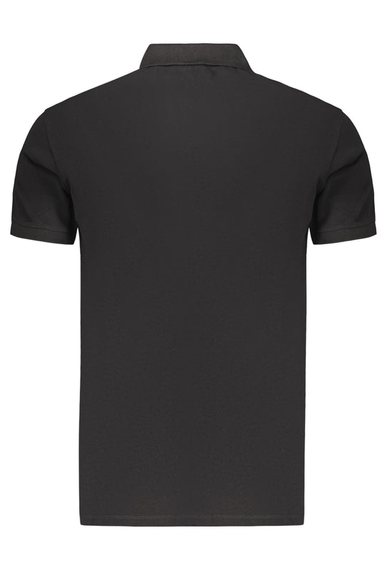 MARINA MILITARE POLO MANICHE CORTE UOMO NERO