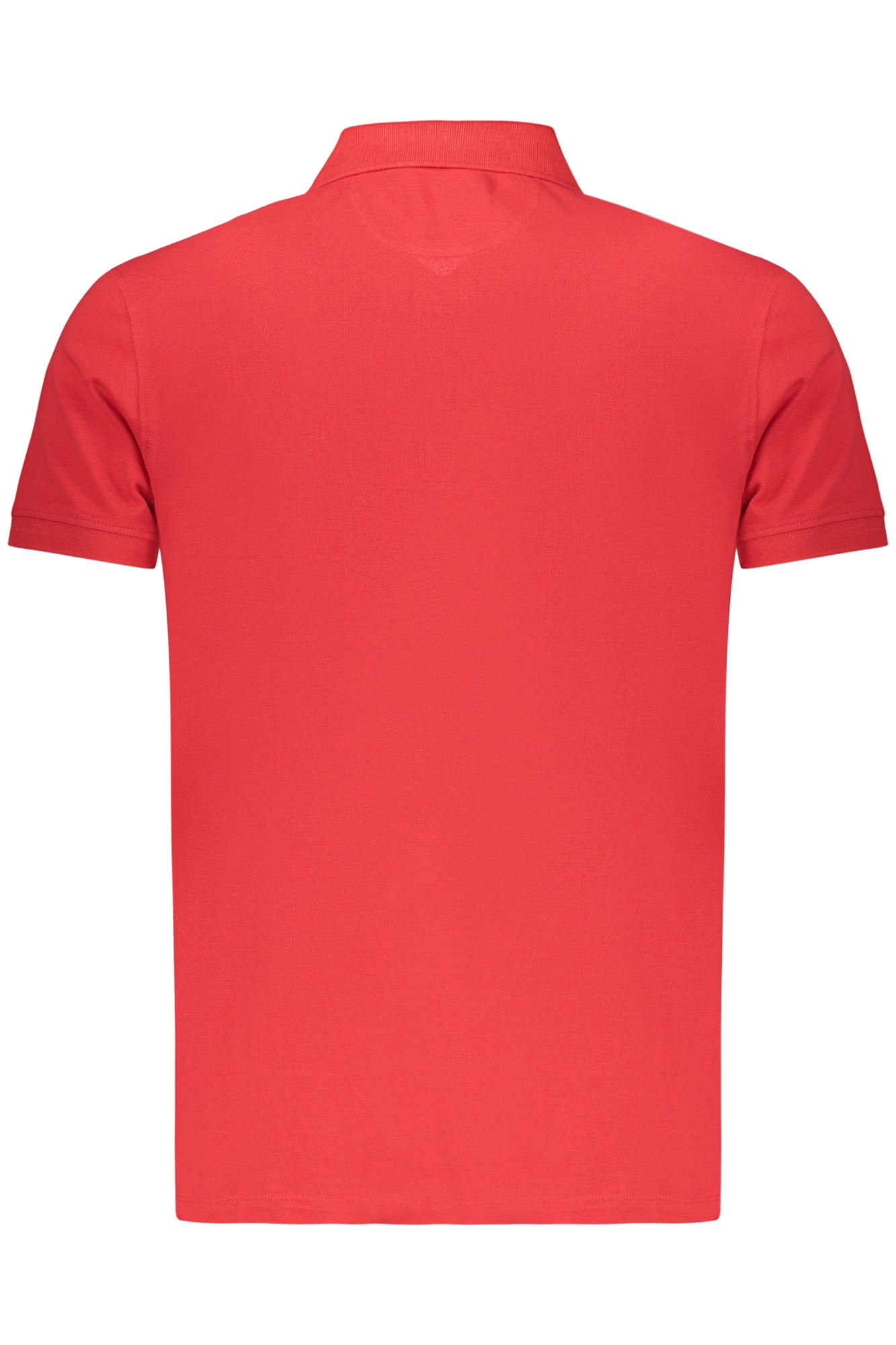 MARINA MILITARE POLO MANICHE CORTE UOMO ROSSO