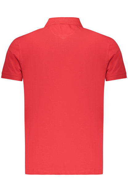 MARINA MILITARE POLO MANICHE CORTE UOMO ROSSO