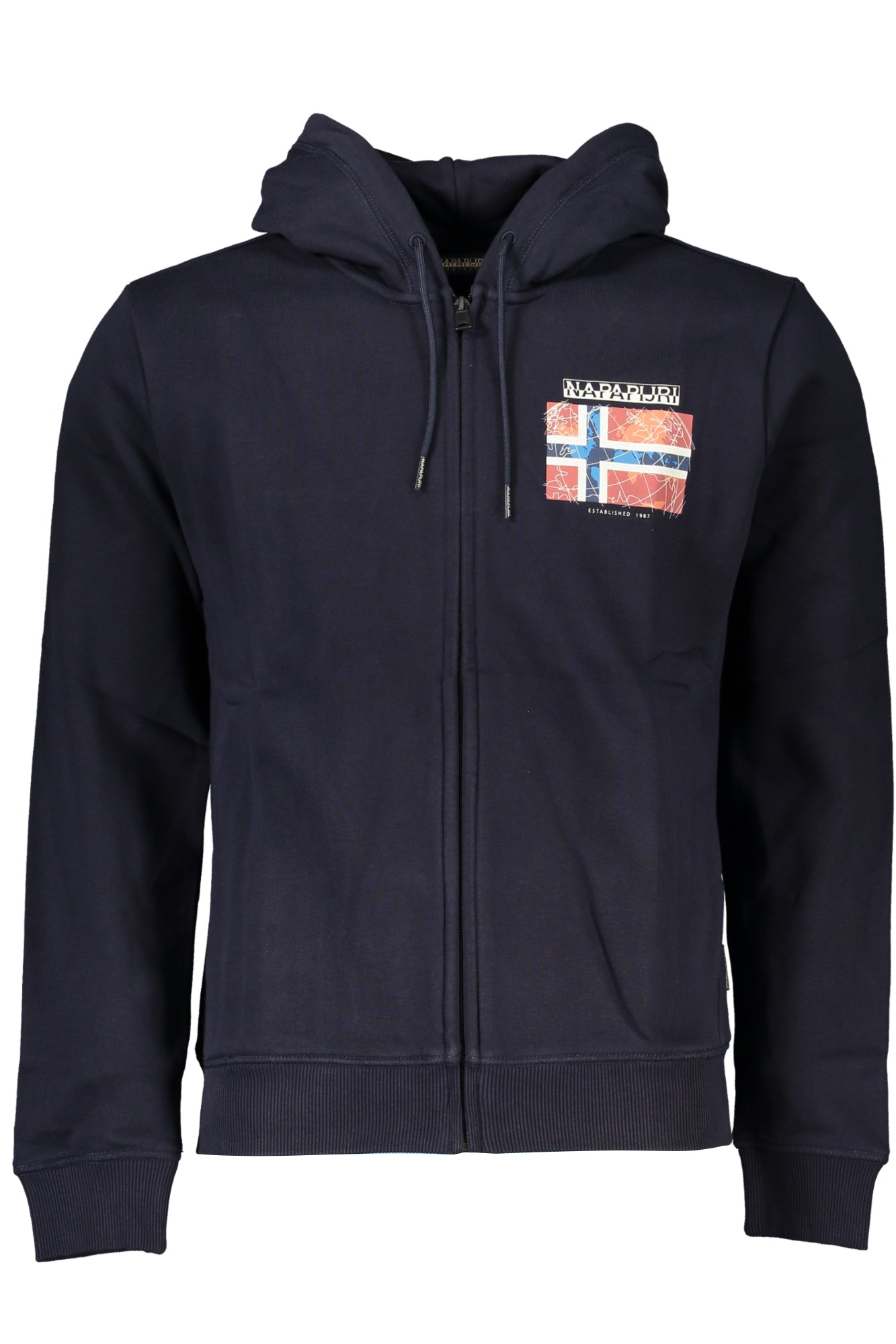 NAPAPIJRI FELPA CON ZIP UOMO