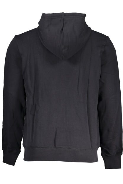 NAPAPIJRI FELPA CON ZIP UOMO NERO
