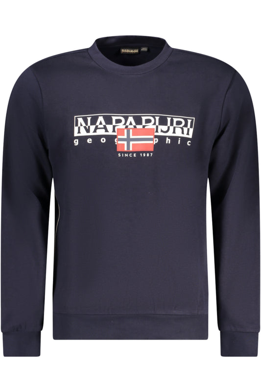 NAPAPIJRI FELPA SENZA ZIP UOMO BLU