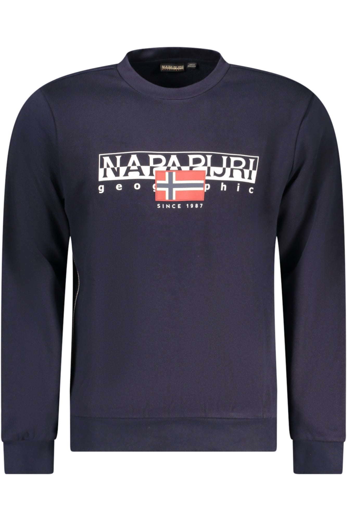 NAPAPIJRI FELPA SENZA ZIP UOMO BLU