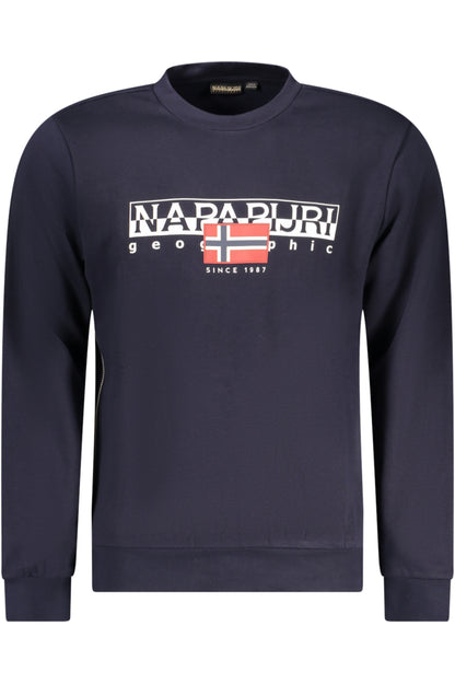 NAPAPIJRI FELPA SENZA ZIP UOMO BLU
