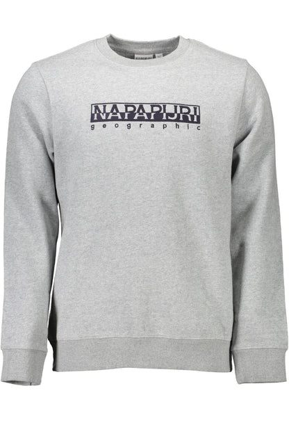 NAPAPIJRI NAPAPIJRI FELPA SENZA ZIP UOMO GRIGIO
